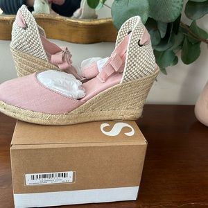 Brand New in Box Soludos The Marseille Wedge size 8.5